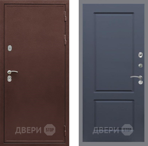 Дверь Рекс (REX) 5 металл 3 мм FL-117 Силк титан в Электрогорске