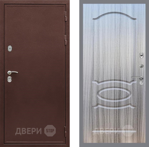 Дверь Рекс (REX) 5 металл 3 мм FL-128 Сандал грей в Электрогорске