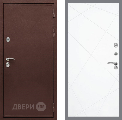 Дверь Рекс (REX) 5 металл 3 мм FL-291 Силк Сноу в Электрогорске