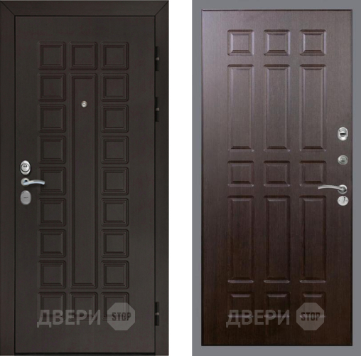 Входная металлическая Дверь Рекс (REX) Сенатор Cisa FL-33 Венге в Электрогорске