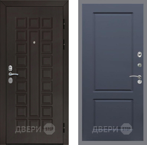 Входная металлическая Дверь Рекс (REX) Сенатор Cisa FL-117 Силк титан в Электрогорске
