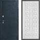 Входная металлическая Дверь Дверной континент ДК-70 Дизайн ФЛ-183 Сандал белый в Электрогорске