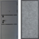 Входная металлическая Дверь Дверной континент Диамант Дизайн ФЛ-655 Бетон серый в Электрогорске