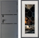 Входная металлическая Дверь Дверной континент Диамант Дизайн ФЛ-Тиффани Зеркало Белое дерево в Электрогорске