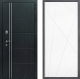 Входная металлическая Дверь Дверной континент Теплолюкс Дизайн ФЛ-655 Белый софт в Электрогорске
