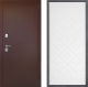 Дверь Дверной континент Рубикон Медь Дизайн ФЛ-Тиффани Белый софт в Электрогорске