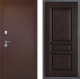 Входная металлическая Дверь Дверной континент Рубикон Медь Дизайн ФЛ-243 Дуб шоколадный в Электрогорске