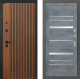 Входная металлическая Дверь Лабиринт (LABIRINT) Шторм 20 Бетон темный в Электрогорске
