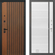 Входная металлическая Дверь Лабиринт (LABIRINT) Шторм 22 Белый софт в Электрогорске