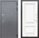 Входная металлическая Дверь Лабиринт (LABIRINT) Cosmo 26 Белый (RAL-9003) в Электрогорске