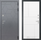 Входная металлическая Дверь Лабиринт (LABIRINT) Cosmo 21 Белый софт в Электрогорске