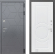 Входная металлическая Дверь Лабиринт (LABIRINT) Cosmo 23 Белый софт в Электрогорске
