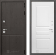 Входная металлическая Дверь Лабиринт (LABIRINT) Urban 03 Белый софт в Электрогорске