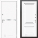 Входная металлическая Дверь Лабиринт (LABIRINT) Лайн White 26 Белый (RAL-9003) в Электрогорске