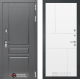 Входная металлическая Дверь Лабиринт (LABIRINT) Платинум 21 Белый софт в Электрогорске