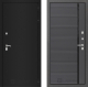 Входная металлическая Дверь Лабиринт (LABIRINT) Classic шагрень черная 22 Графит софт в Электрогорске