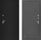 Входная металлическая Дверь Лабиринт (LABIRINT) Classic шагрень черная 24 Графит софт в Электрогорске