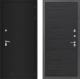 Входная металлическая Дверь Лабиринт (LABIRINT) Classic шагрень черная 14 Эковенге поперечный в Электрогорске
