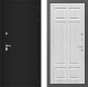 Входная металлическая Дверь Лабиринт (LABIRINT) Classic шагрень черная 08 Кристалл вуд в Электрогорске