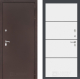 Входная металлическая Дверь Лабиринт (LABIRINT) Classic антик медь 25 Белый софт в Электрогорске