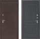 Входная металлическая Дверь Лабиринт (LABIRINT) Classic антик медь 11 Графит софт в Электрогорске