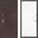 Входная металлическая Дверь Лабиринт (LABIRINT) Classic антик медь 07 Белое дерево в Электрогорске