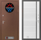 Входная металлическая Дверь Лабиринт (LABIRINT) Термо Магнит 22 Белый софт в Электрогорске