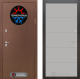 Входная металлическая Дверь Лабиринт (LABIRINT) Термо Магнит 13 Грей софт в Электрогорске
