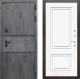 Входная металлическая Дверь Лабиринт (LABIRINT) Инфинити 26 Белый (RAL-9003) в Электрогорске