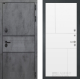 Входная металлическая Дверь Лабиринт (LABIRINT) Инфинити 21 Белый софт в Электрогорске