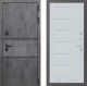 Входная металлическая Дверь Лабиринт (LABIRINT) Инфинити 14 Дуб кантри белый горизонтальный в Электрогорске