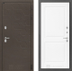 Входная металлическая Дверь Лабиринт (LABIRINT) Смоки 11 Белый софт в Электрогорске