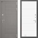 Входная металлическая Дверь Лабиринт (LABIRINT) Формо 13 Белый софт в Электрогорске