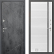 Входная металлическая Дверь Лабиринт (LABIRINT) Лофт 22 Белый софт в Электрогорске
