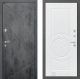 Входная металлическая Дверь Лабиринт (LABIRINT) Лофт 23 Белый софт в Электрогорске