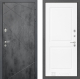 Входная металлическая Дверь Лабиринт (LABIRINT) Лофт 11 Белый софт в Электрогорске