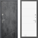 Входная металлическая Дверь Лабиринт (LABIRINT) Лофт 13 Белый софт в Электрогорске