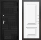 Входная металлическая Дверь Лабиринт (LABIRINT) Pazl 26 Белый (RAL-9003) в Электрогорске