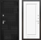 Входная металлическая Дверь Лабиринт (LABIRINT) Pazl 27 Белый (RAL-9003) в Электрогорске