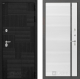 Входная металлическая Дверь Лабиринт (LABIRINT) Pazl 22 Белый софт в Электрогорске