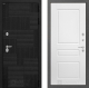 Входная металлическая Дверь Лабиринт (LABIRINT) Pazl 03 Белый софт в Электрогорске