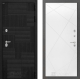 Входная металлическая Дверь Лабиринт (LABIRINT) Pazl 24 Белый софт в Электрогорске