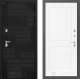 Входная металлическая Дверь Лабиринт (LABIRINT) Pazl 11 Белый софт в Электрогорске