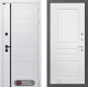 Входная металлическая Дверь Лабиринт (LABIRINT) Royal 03 Белый софт в Электрогорске