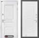 Входная металлическая Дверь Лабиринт (LABIRINT) Versal 23 Белый софт в Электрогорске