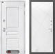 Входная металлическая Дверь Лабиринт (LABIRINT) Versal 24 Белый софт в Электрогорске