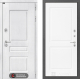 Входная металлическая Дверь Лабиринт (LABIRINT) Versal 11 Белый софт в Электрогорске