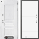 Входная металлическая Дверь Лабиринт (LABIRINT) Versal 13 Белый софт в Электрогорске