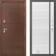 Входная металлическая Дверь Лабиринт (LABIRINT) Термо Лайт 22 Белый софт в Электрогорске