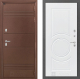 Входная металлическая Дверь Лабиринт (LABIRINT) Термо Лайт 23 Белый софт в Электрогорске